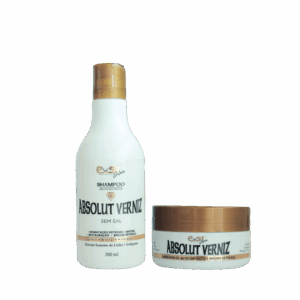 Kit Home Care Máscara(300g)/Shampoo(300ml) Absolut Verniz Ever Hair