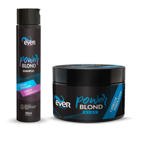 Kit Power Blond Blue 500g