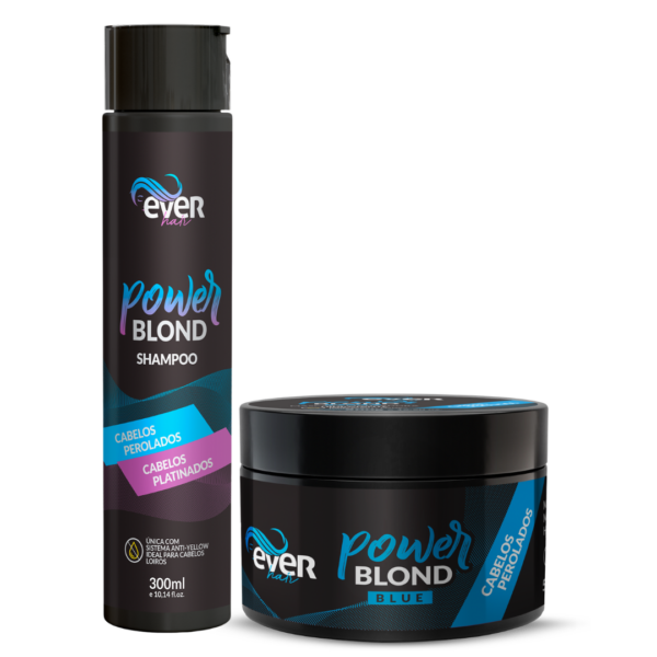 Kit Power Blond Blue 500g