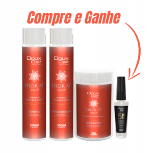 Doux Clair Kit Hidrat + Leave 5×1 de Brinde 10% Off