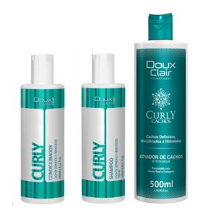 Doux Clair Kit Curly Cachos 3×1 10% Off